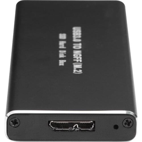 SSD External Enclosure Disk Case Box USB 3.0 M.2 NGFF Box Adapter Solid State Drive Disk External Hard Disk for PC
