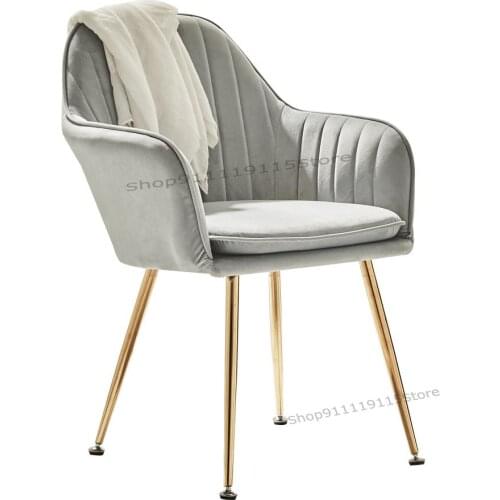 Nordic Ins Chair Net Red Make Up Chair Simple Desk Chair Manicure Chair Dining Chair Family Stool Dining Room Armchair