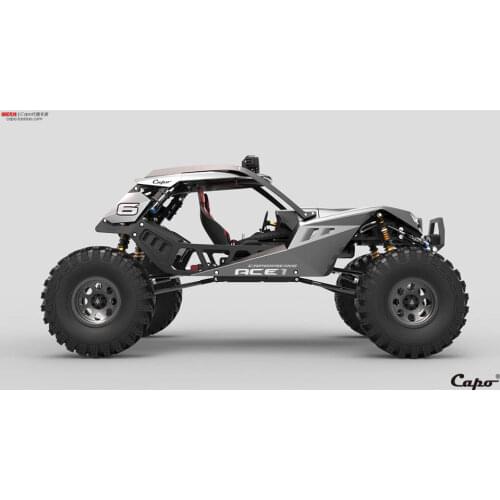 1/10 scale RC Capo ace1 Rock crawler 4x4 Truck Capo ace1 fully metal 4wd crawler kit parts