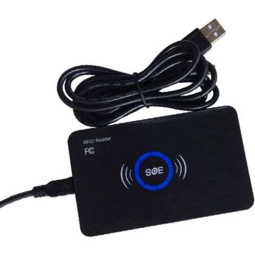 125Khz RFID Reader EM4100 TK4100 USB Proximity Sensor Smart Card Reader no drive issuing device EM ID USB for Access Control