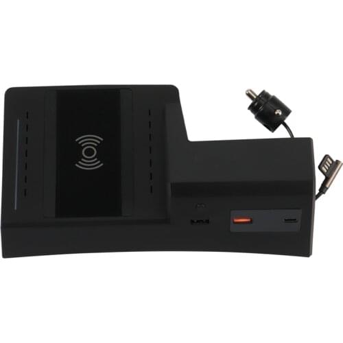 15W Car QI Wireless Charging Phone Charger for Q5 SQ5 2019-2021 Wireless Phone Holder Fast Charging Plate