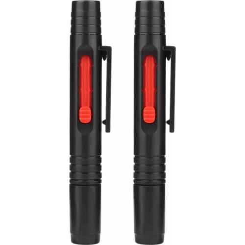2pcs Onleny Camera Lens Cleaning Pen Dust Cleaner Brush Kit for DSLR Camera Lens Retractable Cleaning Brush Lens Pen
