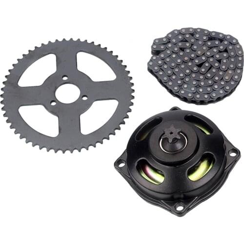 25H Chain 138 Links 68 Tooth Rear Sprocket 7 teeth Clutch Gear Box / T8F 108Links 54T Sprocket 6T For Mini moto Pocket Bike ATV