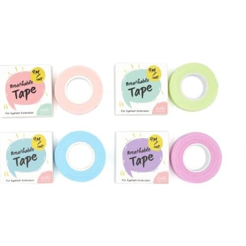 5pcs FUNMIX Grafted Eyelash Lsolation Tape With Holes Breathable Comfortable Sensitive Resistant Eye Pad Eyelash Extension Tools