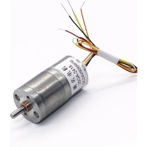 25GA2418 brushless DC motor, 12v24v hair curler motor, low speed motor, long life motor