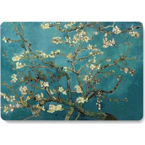Van Gogh Almond Blossom Pattern Laptop Case For MacBook Retina Air 11 12 13.3 New Pro 15.4 16 inch Cover shell