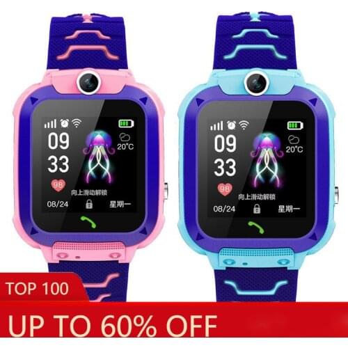 Children GPS Smart Watch Color Screen Waterproof for Phone Positioning Anti-Lost Safe Multi-function 2