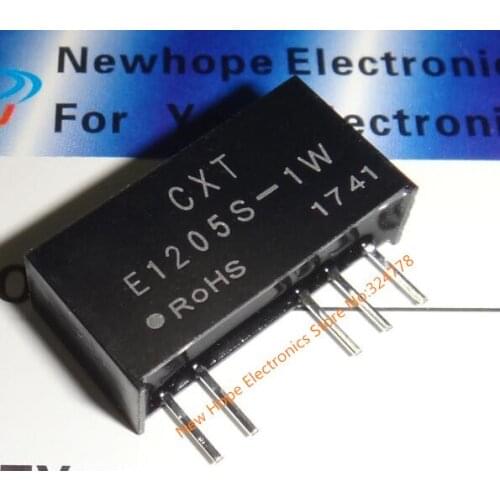 E1205S-1W 12V turn Positive and negative 5V isolation 3KV Dual Output Power module E1205S-1W