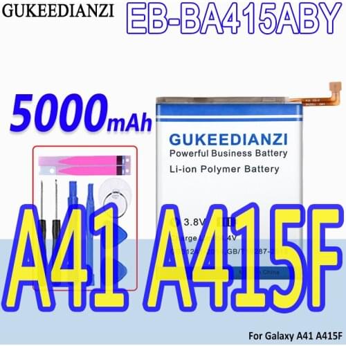 GUKEEDIANZI High Capacity Battery EB-BA415ABY 5000mAh For Galaxy A41 A415F Bateria
