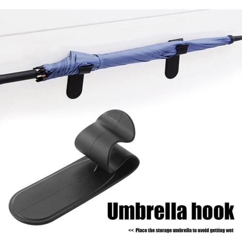 Adhesive Car Umbrella Holder Hanger Home Wall Umbrella Hook Universal Auto Interior Accessories Organizer Storage Holder