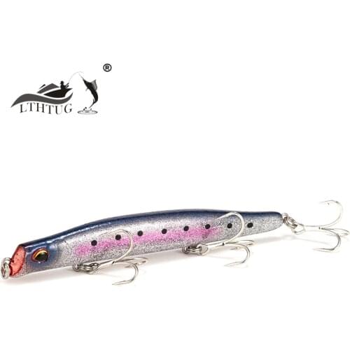 LTHTUG Japan Design High Quality Pesca Fishing Lures CUTTER115 Minnow Pencil 23g 119.5mm Sinking Hard Artificial Bait Sea Bass
