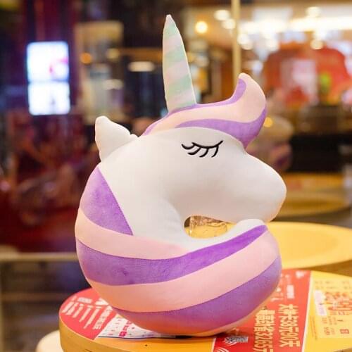 35-60cm cute Plush toys Unicorn Pillow Birthday Gift lovely Soft Stuffed Animals Doll Christmas for baby kids girl playmate