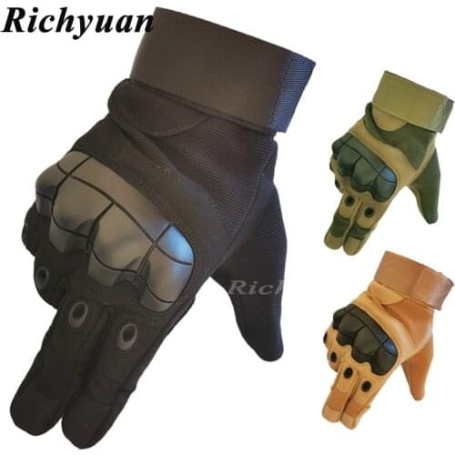 Full Finger Motorcycle Gloves Military Paintball Shooting Airsoft Touch Screen Protective Gear Outdoor Motorbike gloves Men Wome