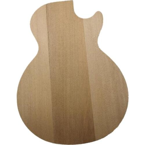 Unfinished Electric Guitar Body for LPSTD Guitars Okoume Wood Body, Desirable Gift for Guitar Lovers