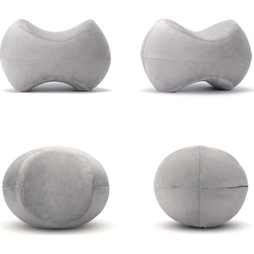 New Memory Foam Knee Pillow for Sleeping Between the Legs Cushion for Side Sleepers Align Spine Body Pillows Back Support