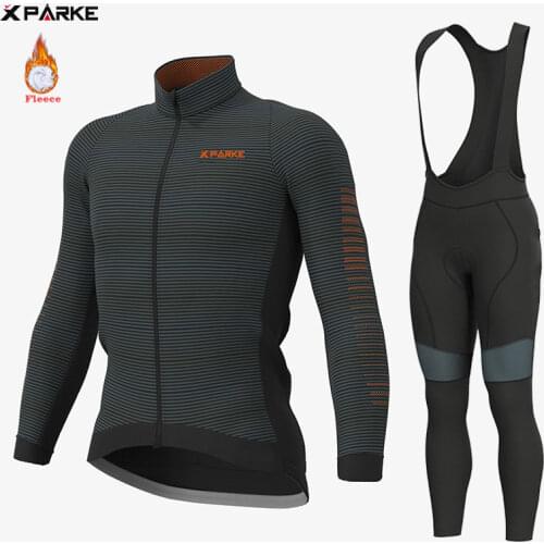 New 2020 Cycling Jersey Pro Team Bike Winter Thermal Fleece Long Sleeve Set Ropa Ciclismo Bicycle Triathlon Cycling Set