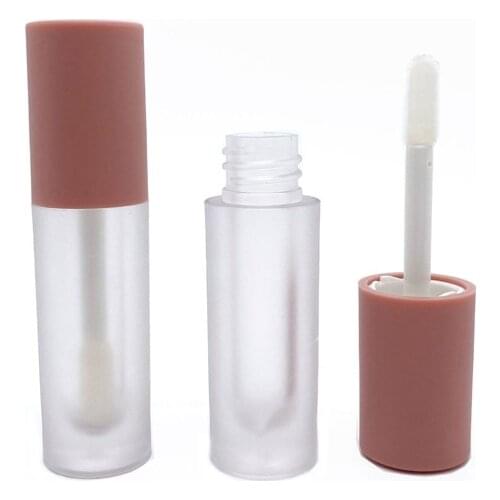 3g X 24pcs Empty Lip Gloss Cosmetic Tube Makeup Packaging Bottle , Lip Color Container , Lip Mask With Brush Bottles