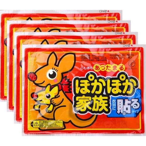 30 pcs/lot Body Warmer Stick Lasting Heat Patch Keep Hand Feet Foot Warm Paste Pads Pad Winter necessary