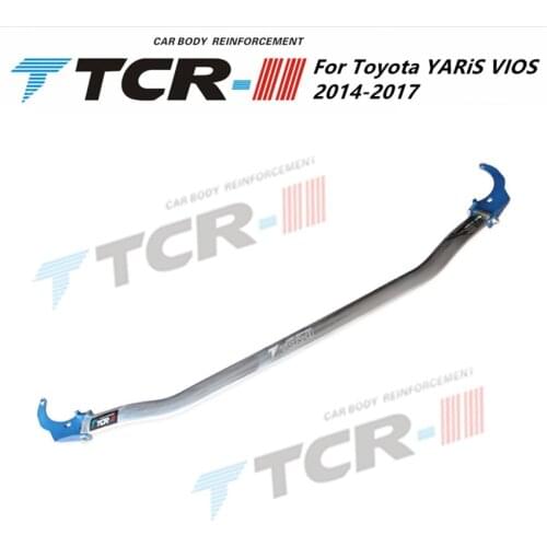 TTCR-II Suspension Strut Bar For Toyota Yaris VIOS Car Accessories Alloy Stabilizer Bar Car Styling Auxiliary Tank Tension Rod