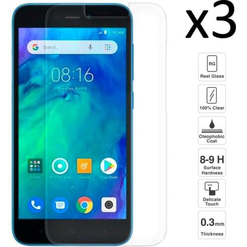 Xiaomi Redmi GO Set 3 pieces tempered glass screen protector