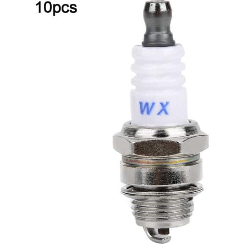 10pcs BPT L7T Ceramic Spark Plugs for 43cc 47cc 49cc Mini PIT Pocket Scooter