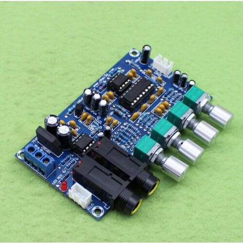 AC12V NE5532 + TP2399 Kara OK reverberation board / microphone amplifier board / K song amplifier module( H5A5)