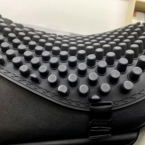 Motorcycle Seat Sunscreen Cover Air Pad Waterproof Anti-skid Soft Silicone Universal Leather Seat Cushion For Electric Vehicles