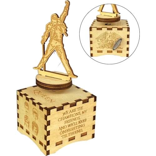 Wooden Music Box Carved Music Box Childrens Toys Friends Holiday Gift Birthday Gift Home Decoration