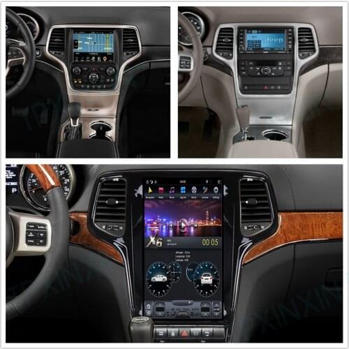 For Jeep Grand Cherokee 2010 2011 -2019 Android 9 Carplay Radio Player Car GPS Navigation Head Unit Car stereo BT WIFI