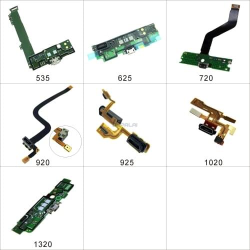 For Nokia Lumia 535 625 720 920 925 1020 1320 Micro USB Charging Dock Port Charger Connector Plug PCB Board Flex Ribbon Cable
