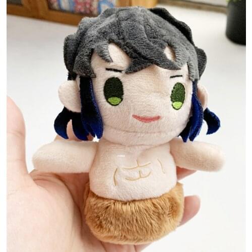 Demon Slayer Kimetsu no Yaiba Hashibira Inosuke Plush Toy Stuffed Dolls 12cm