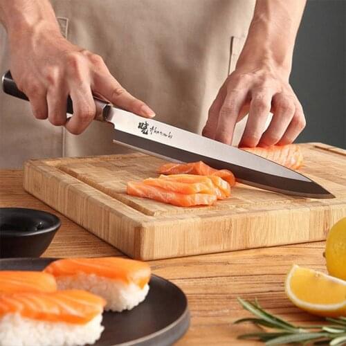 Chicken wing wood willow blade sashimi knife single blade stainless steel chef knife yusheng cooking knives