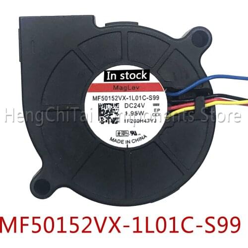 Original new 100% working ForSunon MF50152VX-1L01C-Q99 MF50152VX-1L01C-s99 4-line 5015 DC 24v 1.95W PWM blower