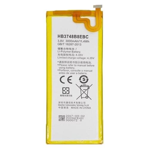 Jinsuli Original for Huawei C199 Ascend G7 G7-TL100 Battery HB3748B8EBC 3000mAh For C199 C199-CL00 Mobile Phone Backup Bateria