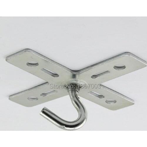1PCS Ceiling fixtures of wall hooks for hanging cross plate crystal chandelier lamp hanging hook plate Ceiling Rose