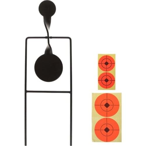 Shooting Target Outdoor Hunting Catapult Practice Games Action Spinner Automatic Rotating Tactical Accessories Objective Reset