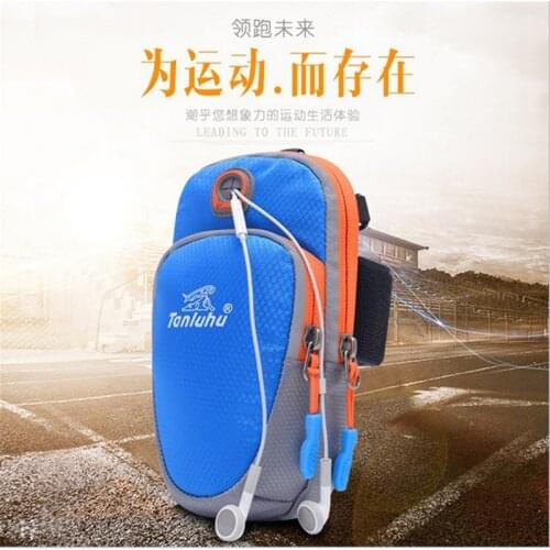 Running Bag TANLUHU 370 Nylon Sports Bag For Mobile Phone Case Men Women Adjustable Wrist Bag Arm Bag