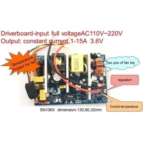 Led endoscope light source module input full Voltage AC110-220v/phlatlight led cbt90 knob controller SN1061 free shipping