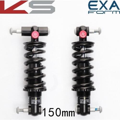 Taiwan EXA291R 150mm bicycle rear shock absorber/lithium electric upgraded/oil pressure damping rear shock absorber