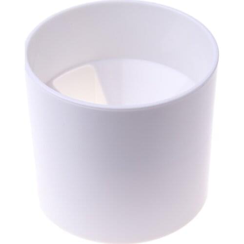 1 Pcs Golf Green Hole Cup Putting Putter Yard Garden Training Backyard Practice Chipping Golf Training Aids White Plastic