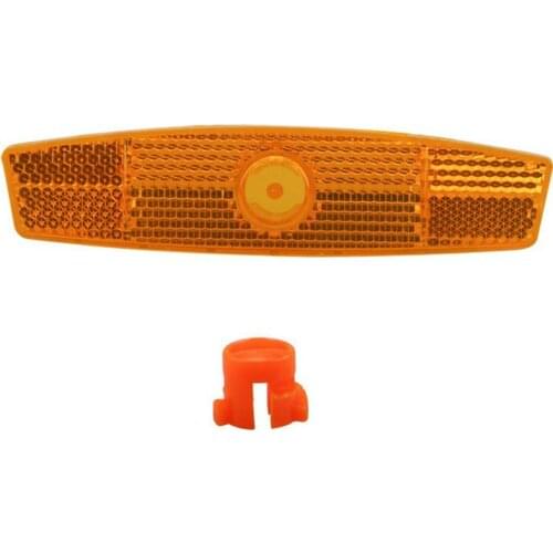 1PC Mountain Bike Spokes Reflective Strips Bicycle Reflectors Bicycle Warning Lights Wheel Lights Spoke Lights