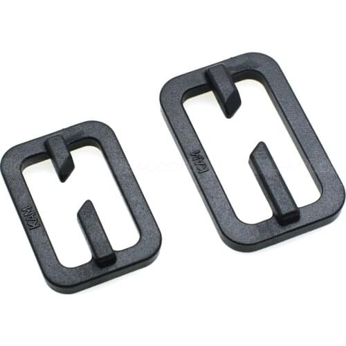 2017 New Arrivals Tri-Glide Slider Adjust Buckle Hardware Plastic Outdoor Backpack Apparel Straps Webbing Bag Parts