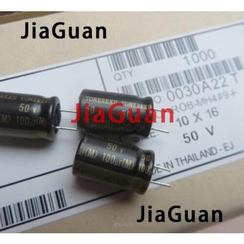 10PCS ELNA TONEREX II 50V100UF 10X16MM ROB 100UF 50V tuner audio capacitor TONEREX2 100uf/50v Black gold 100uF 50V