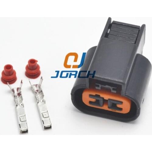 Free shipping 10 sets 2 pin KUM Female Sensor plug Fog Lamp Automotive Connector For Mitsubishi Souast PB625-02027