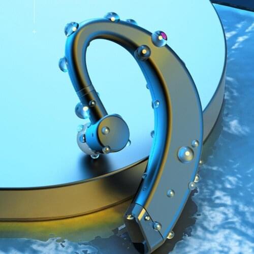 Bluetooth 5.0 Wireless Ear-hook Earphone Business Sports Headset Long Standby Handsfree Call Noise Cancelling No Delay Headphone