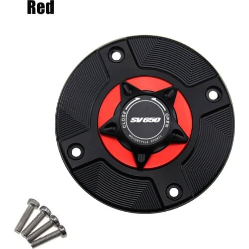 For Suzuki SV650 SV 650 1999-2002 CNC Quick Release Cover 108mm Aluminum Motorcycle Fuel Tank Gas Cap Cover Keyless