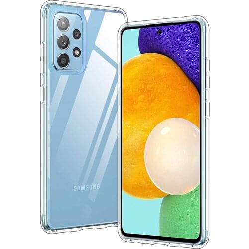 Case for Galaxy A52 4G 5G Ultra Thin Clear Soft TPU Shockproof Cover Case for Samsung Galaxy A72 4G 5GCoque Fundas