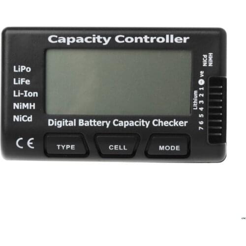 RC CellMeter-7 Digital Battery Capacity Checker For Nicd NiMH LiPo LiFe Li-ion