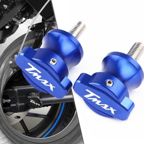 For YAMAHA TMAX530 TMAX500 T-MAX 530 T-MAX530 TMAX 530 500 Motorcycle CNC Frame Stands 6MM Screws Sliders Swingarm Spools Slider