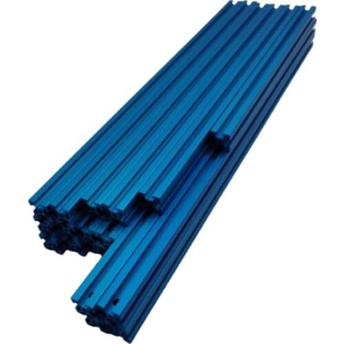 Funssor VORON 2.4 3d Printer Misumi HFSB5-2020 blue anodized extrusion Frame Kit Blind Joints for VORON 2.4 VORON EXTRUSIONS